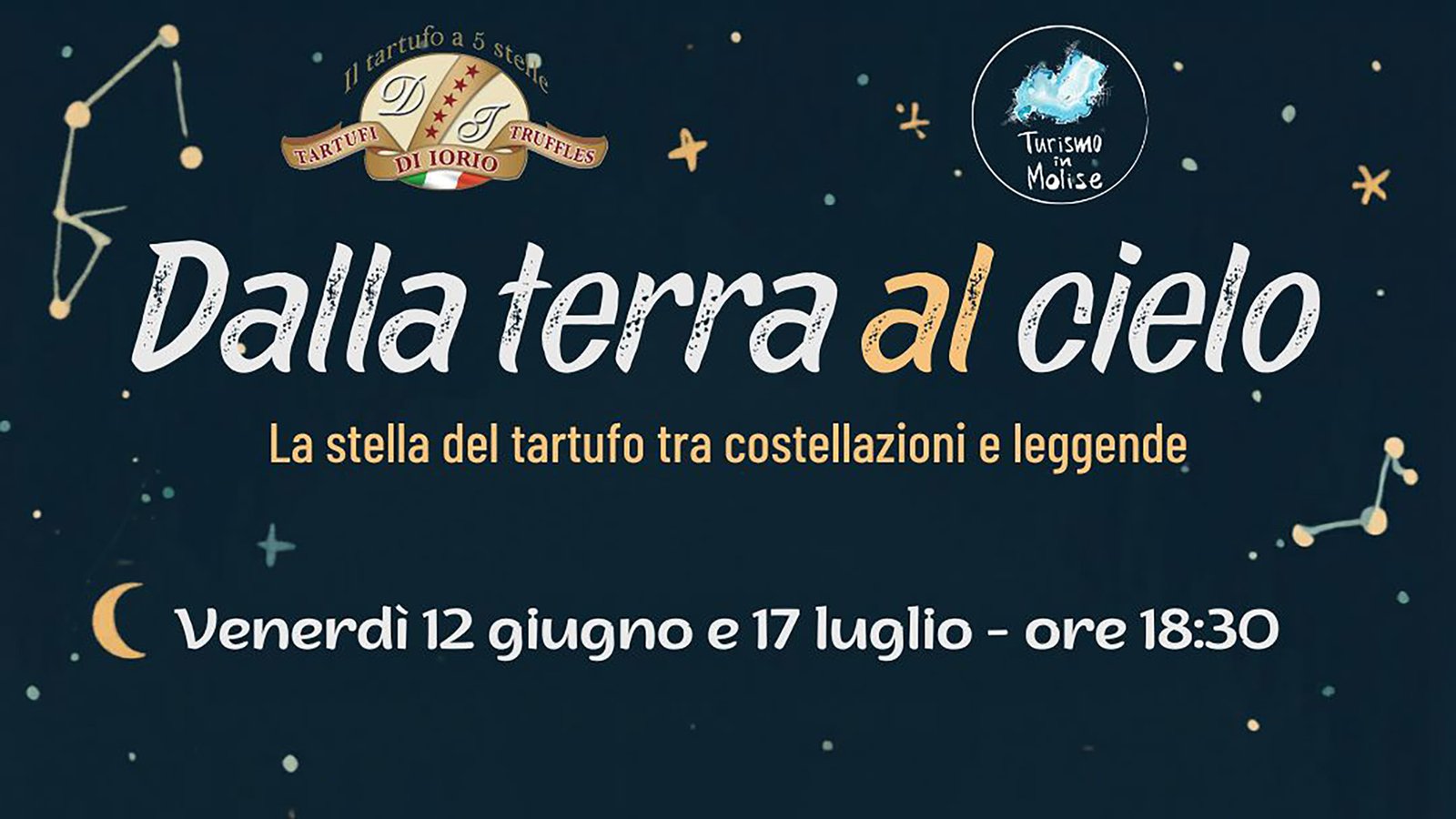 Dalla terra al cielo: la stella del tartufo tra costellazioni e leggende