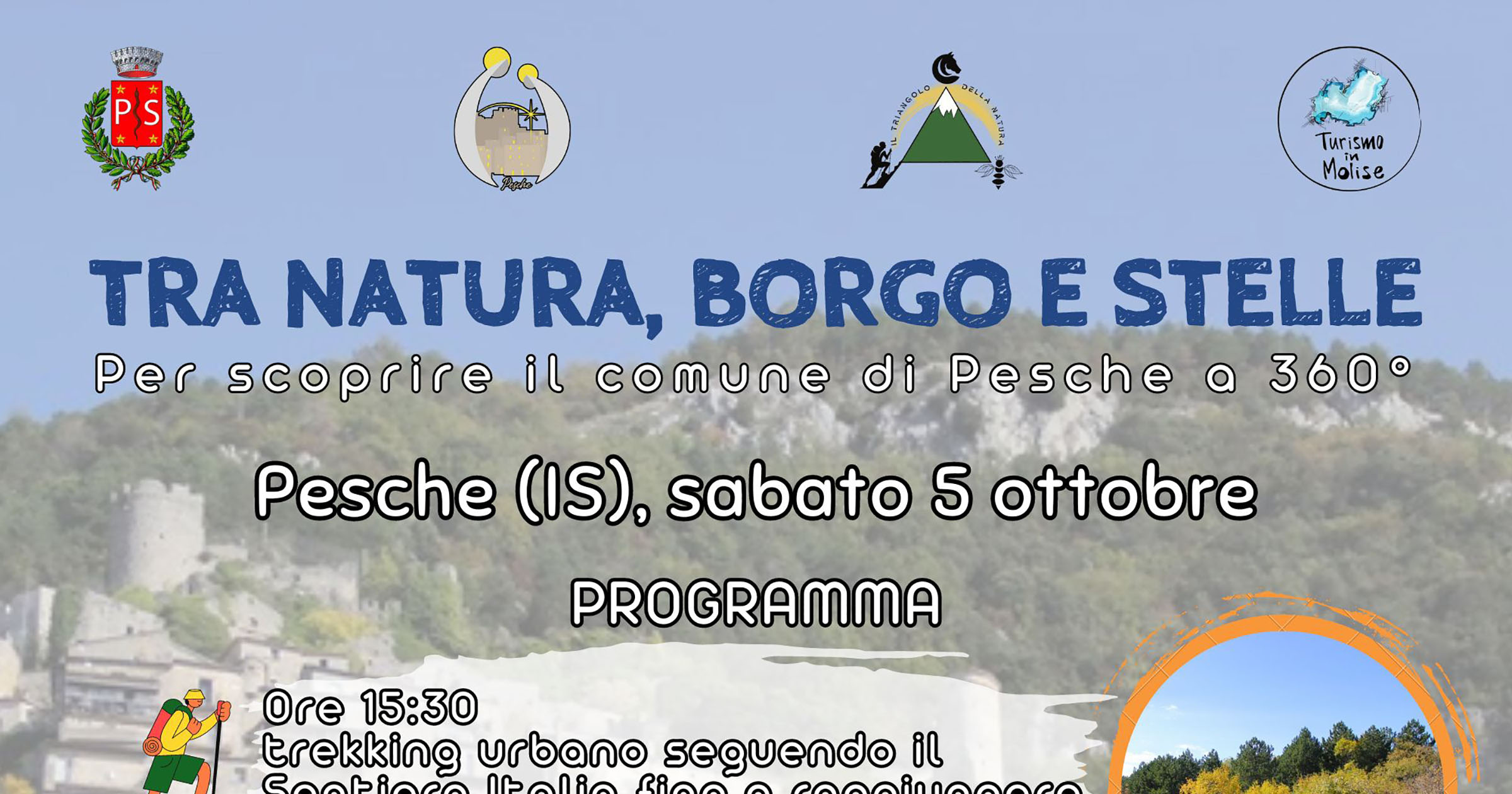 Pesche: tra natura, borgo e stelle