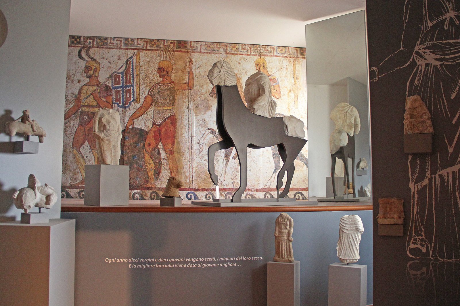 cavaliere di san biase museo archeologico nazionale campobasso