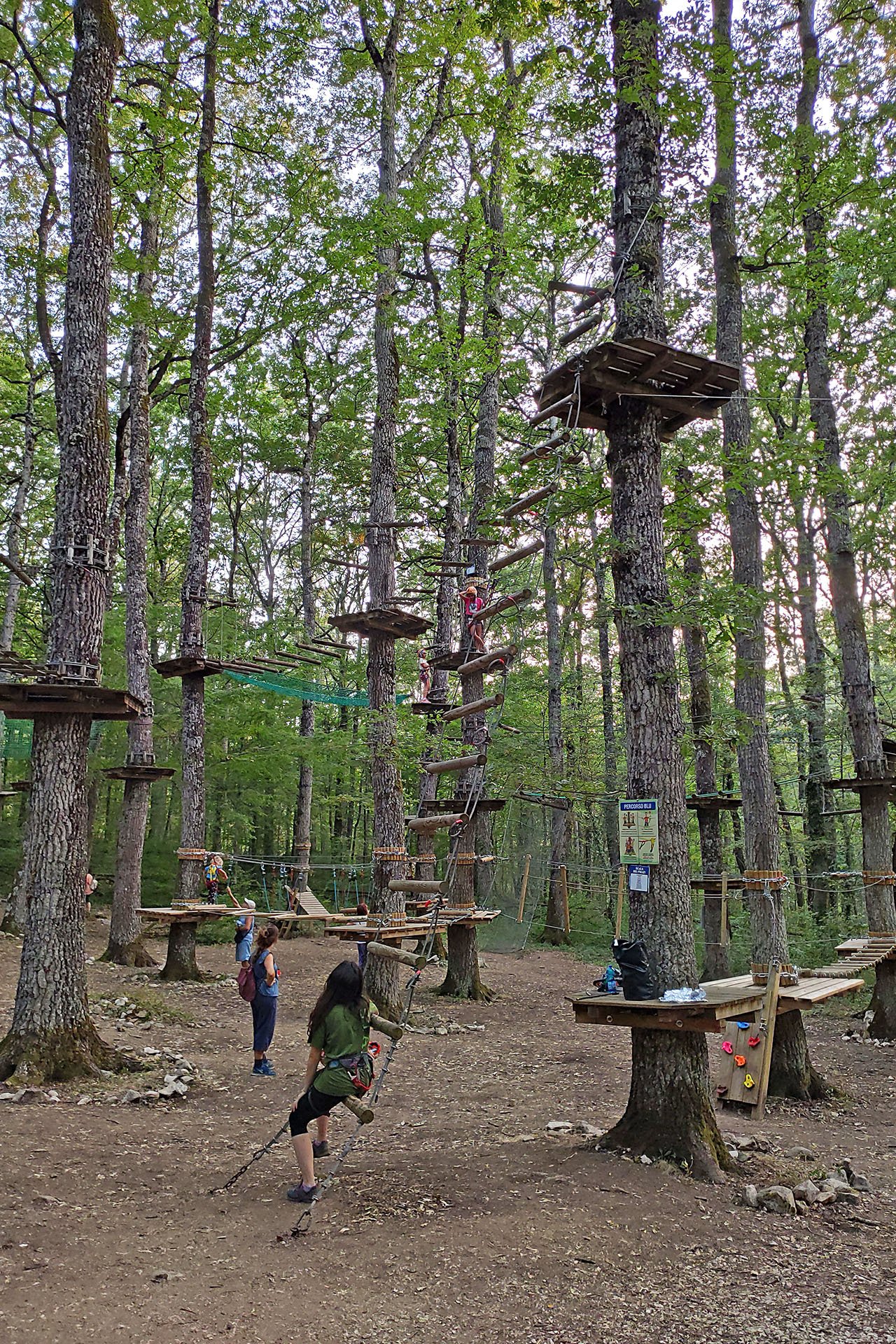 chiauci parco avventura cerris park