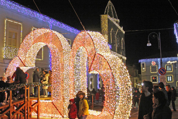 Luminarie di Larino, magia di luci