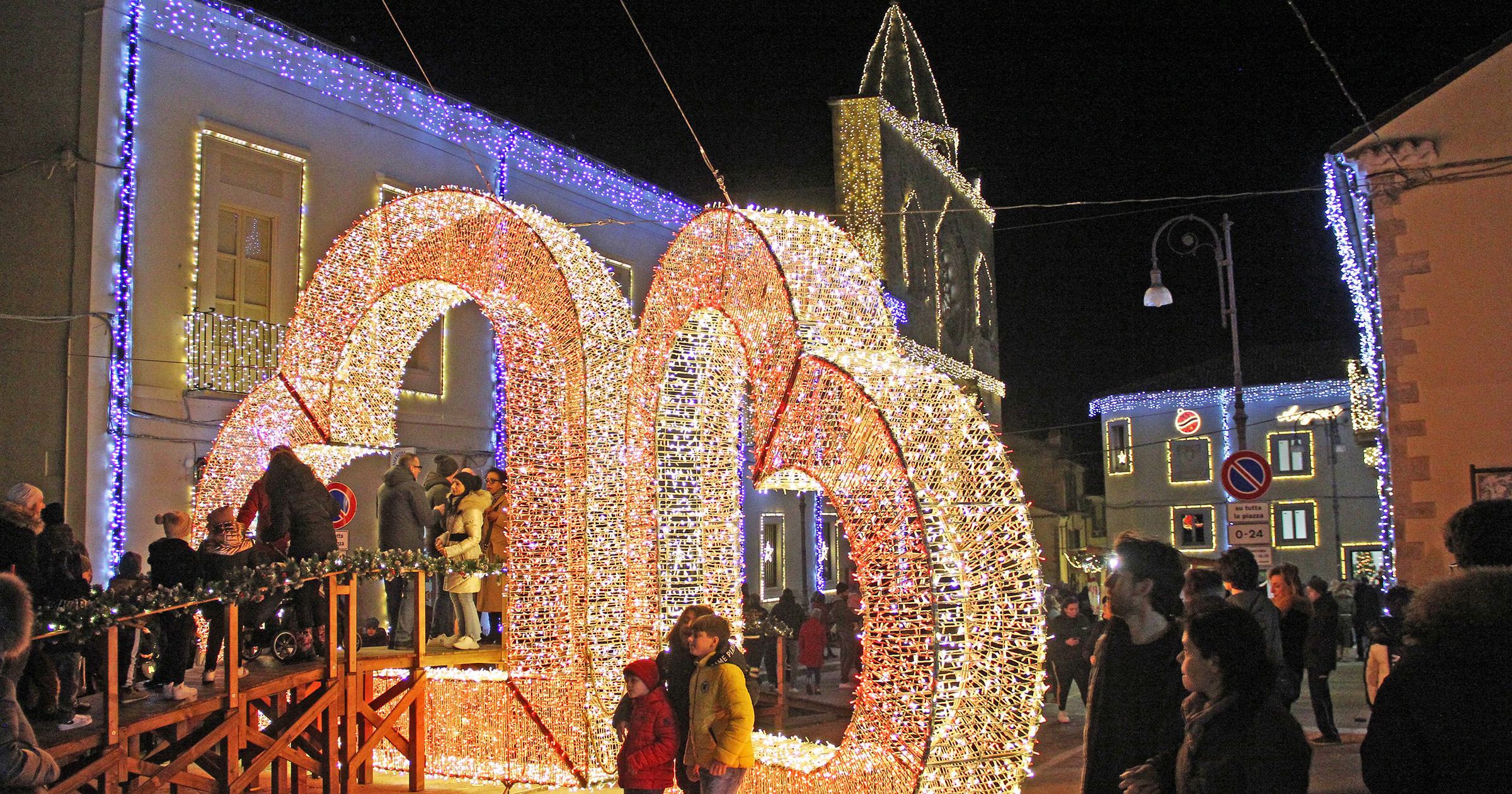 Luminarie di Larino, magia di luci