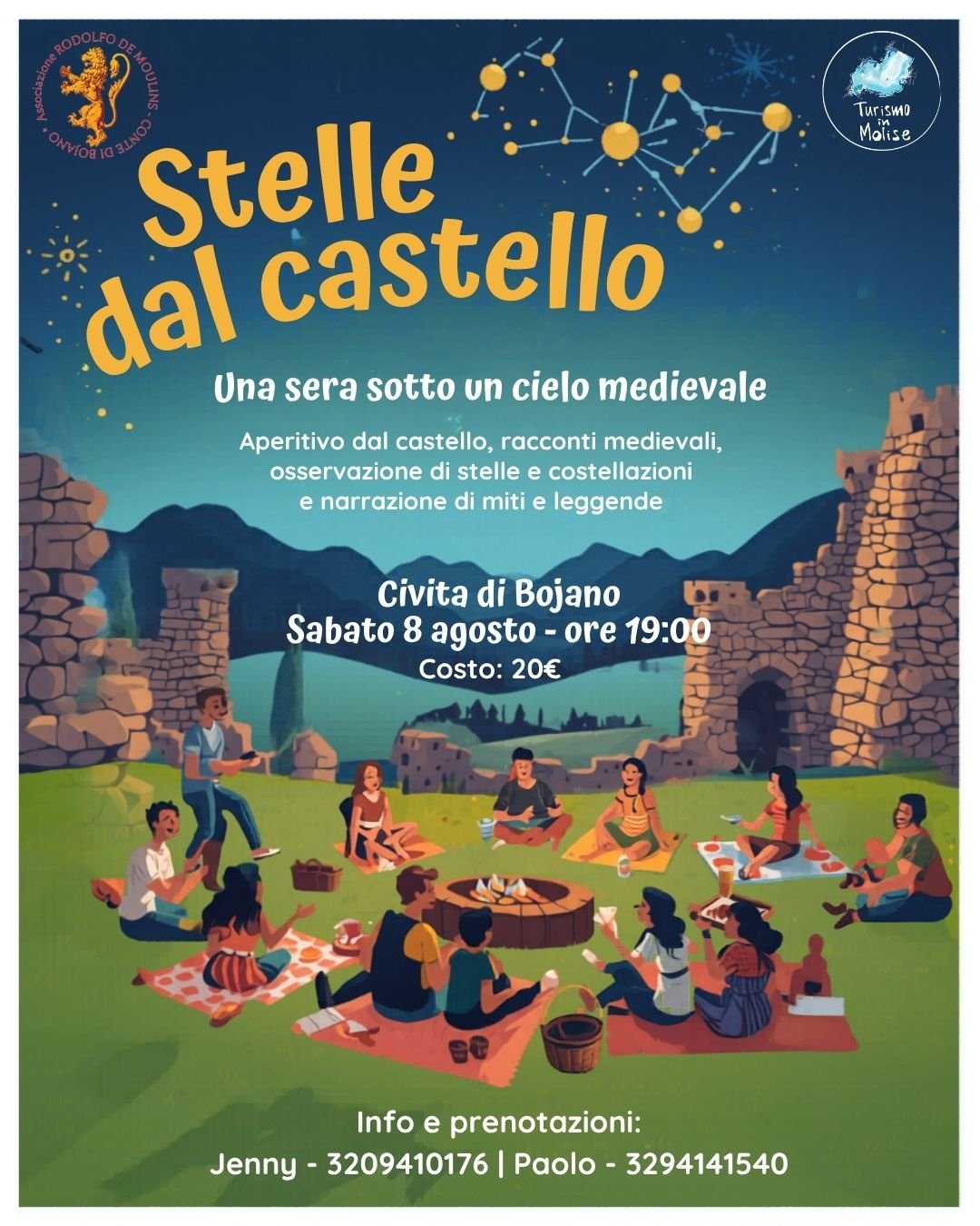 stelle dal castello